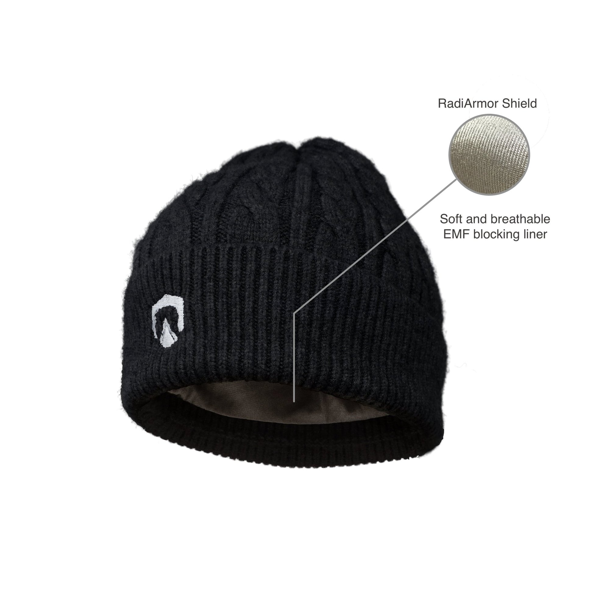 EMF Blocking Knit Beanie - RadiArmor